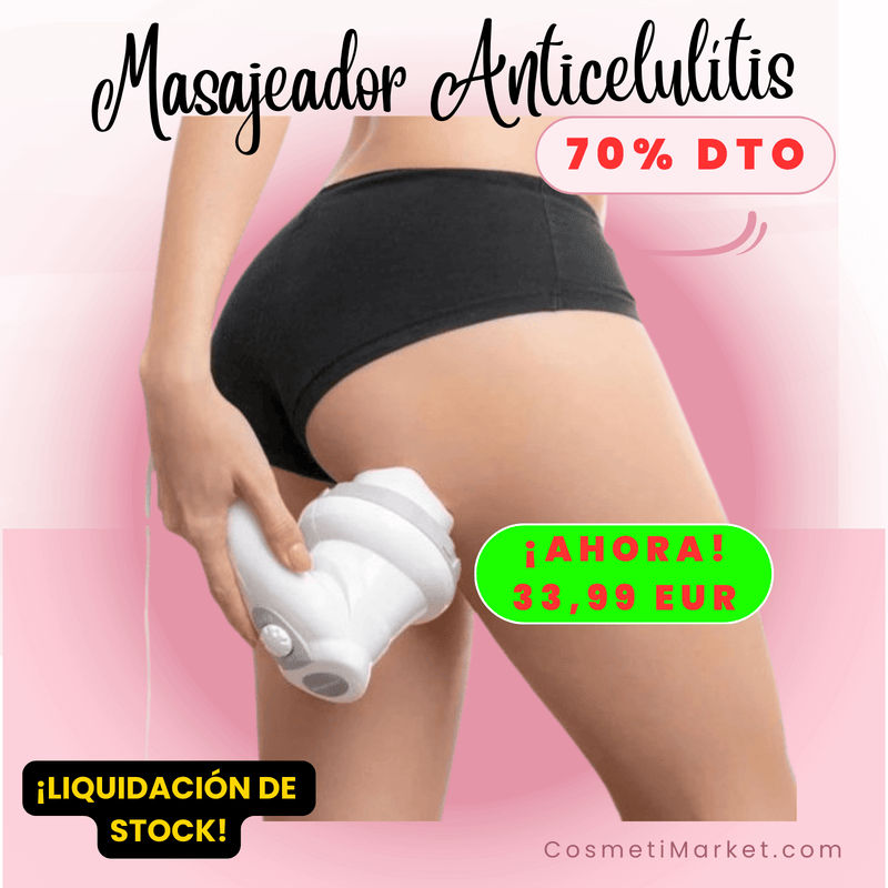 CelulitisFree Pro Masajeador anticelulítico 5 en 1