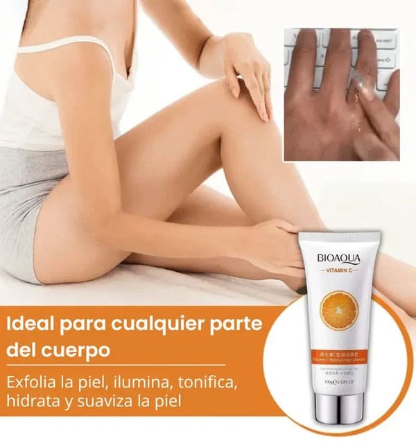 KIT BIOAQUA - Gel Exfoliante Iluminador Enzimático - Vit C - PAGUEL AL RECIBIR