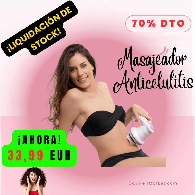 CelulitisFree Pro Masajeador anticelulítico 5 en 1