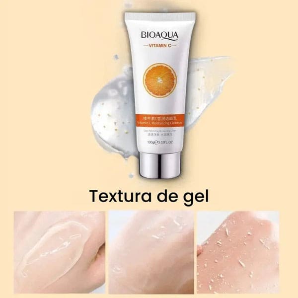 KIT BIOAQUA - Gel Exfoliante Iluminador Enzimático - Vit C - PAGUEL AL RECIBIR